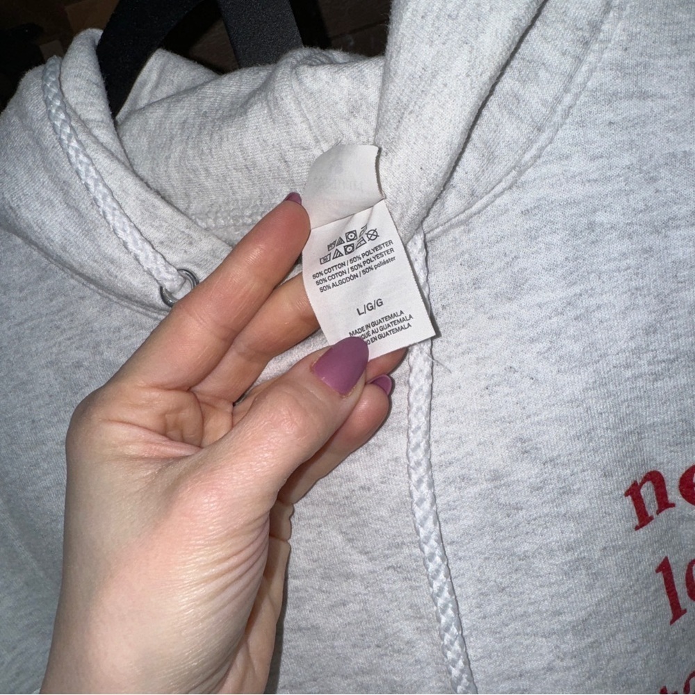 Never Lost A Tailgate Stars Hoodie Sweatshirt Pocket Riff Raff Game Day College — image 5 of 8